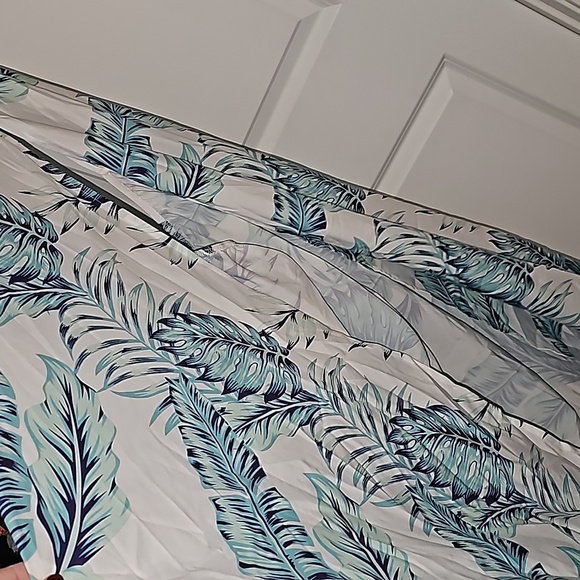 Shein Vacay Halter Top Dress Swimsuit Cover Up Plus Size 4X NWT*Raccolta Carta - Picture 11 of 16